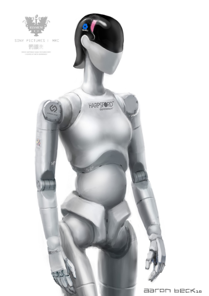 Illustration for article titled The Insane Sex Robots We Never Saw in Elysium